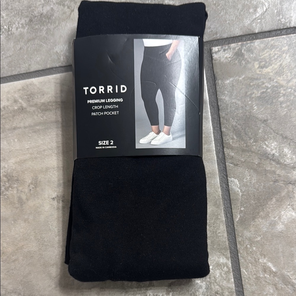 Torrid Black Premium Leggings